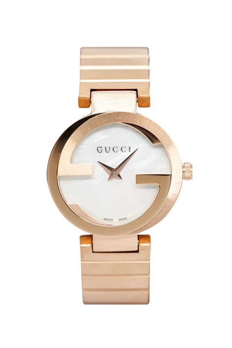 montre gucci interlocking or rose|gucci watches for women.